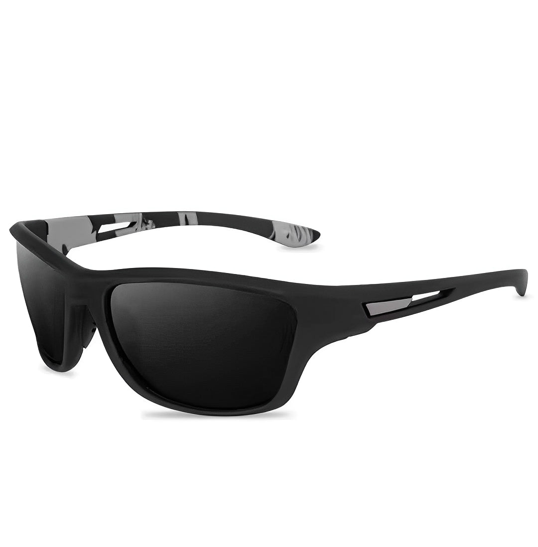 Black Shade Paddle Board Outdoor Sports Sunglasses for Kayaking Rowing Sailing Mens Womens Kids Mirrored Polarised