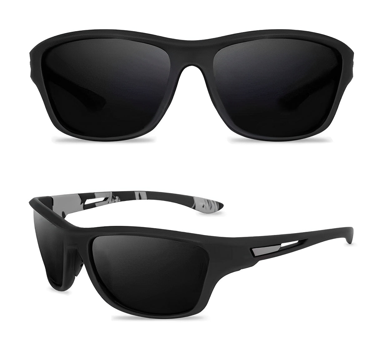 Black Shade Paddle Board Outdoor Sports Sunglasses for Kayaking Rowing Sailing Mens Womens Kids Mirrored Polarised