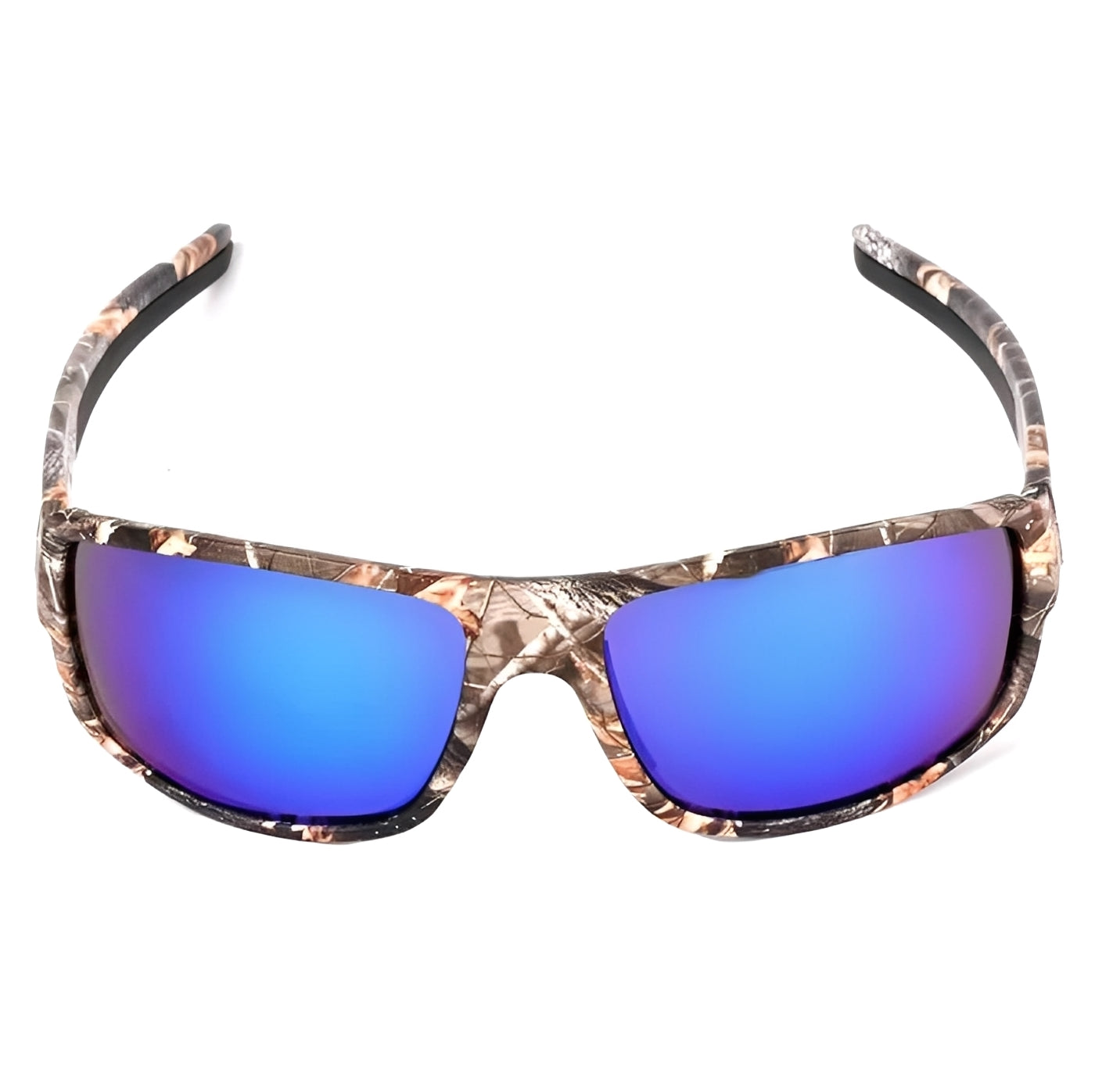 Blue Mirror Carp Fishing Glasses Camo Angling Goggles/Unisex Camouflage Outdoor Sports Eye-wear
