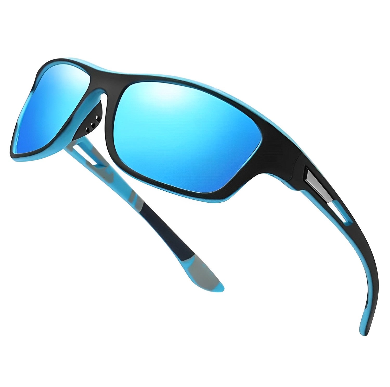 Blue Mirror Paddle Board Outdoor Sports Sunglasses for Kayaking Rowing Sailing Mens Womens Kids Mirrored Polarised