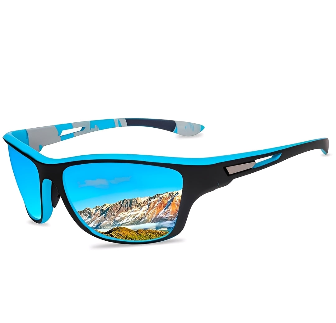 Blue Mirror Paddle Board Outdoor Sports Sunglasses for Kayaking Rowing Sailing Mens Womens Kids Mirrored Polarised