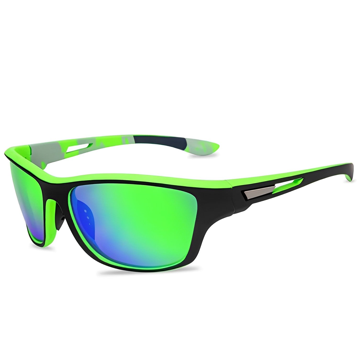 Green Mirror Paddle Board Outdoor Sports Sunglasses for Kayaking Rowing Sailing Mens Womens Kids Mirrored Polarised