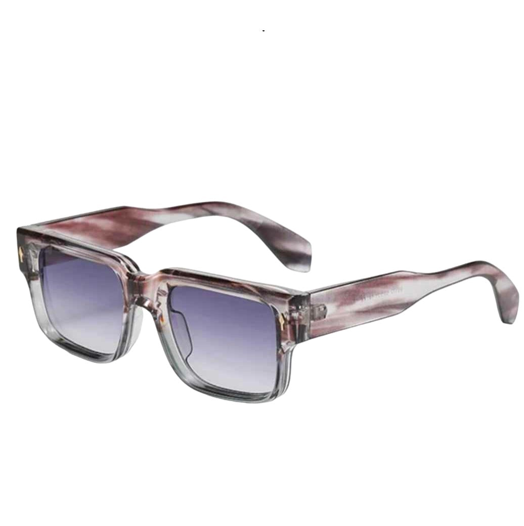Mens Womens Oversized Rapper Sunglasses Iconic Street Hip Hop Celeb Shades Glasses Opaque Perspex Frame Lightly Tinted Fashion Glasses