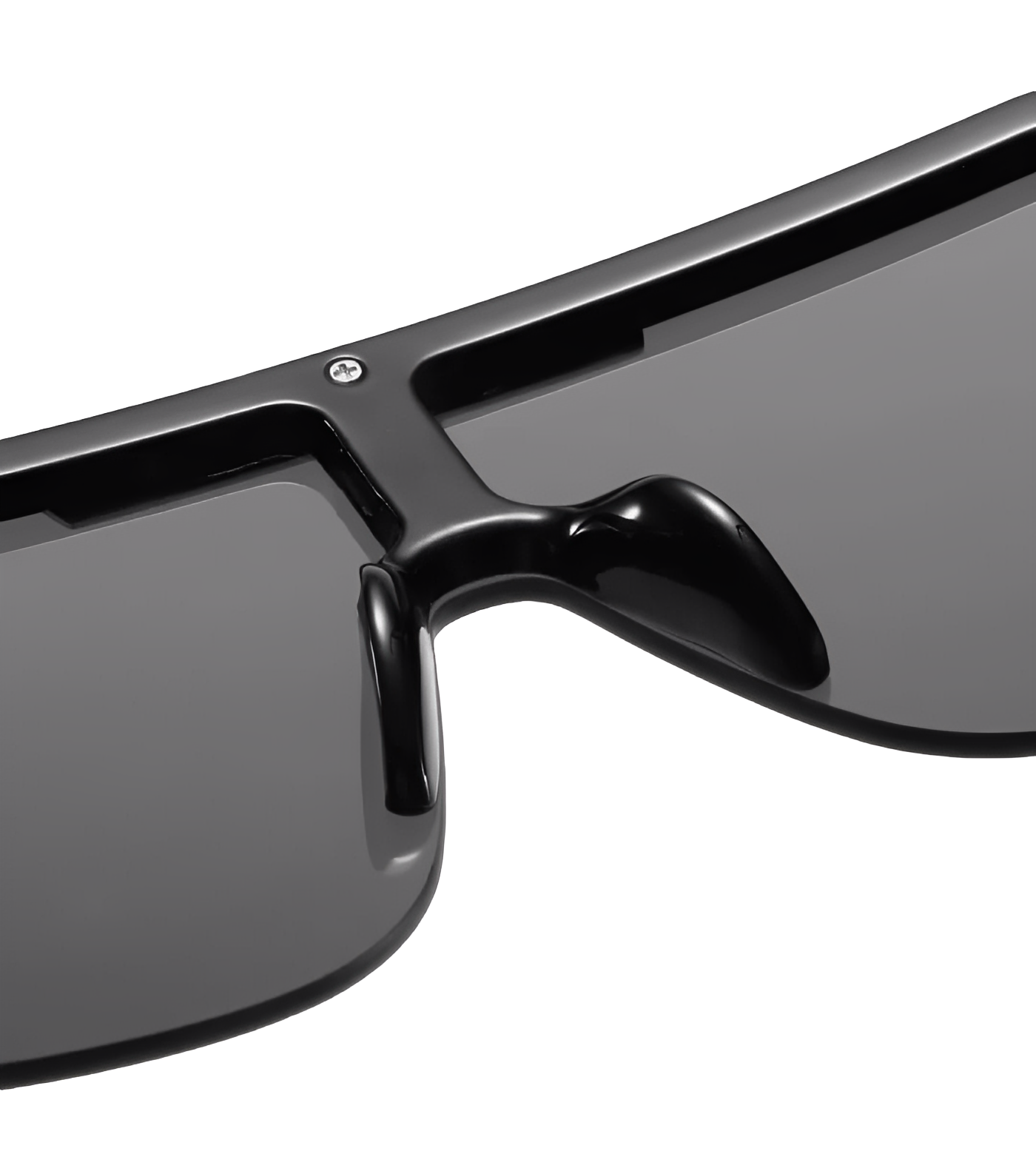 Oversized Bad Boy Rapper One Piece Shield Sunglasses for Men Woman Celeb Square Retro Hip Hop Gangster Shades